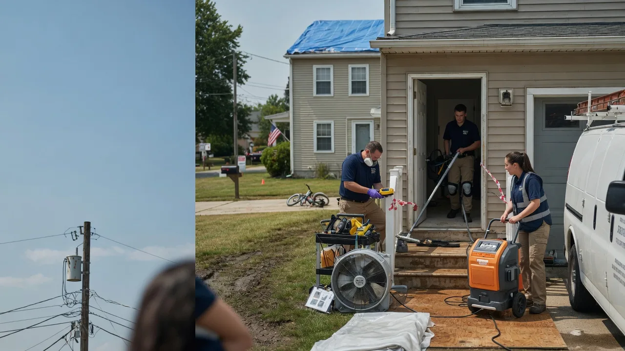 Water Damage Repair in Sharpes, FL near me